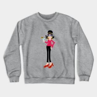 Martini Lady Crewneck Sweatshirt